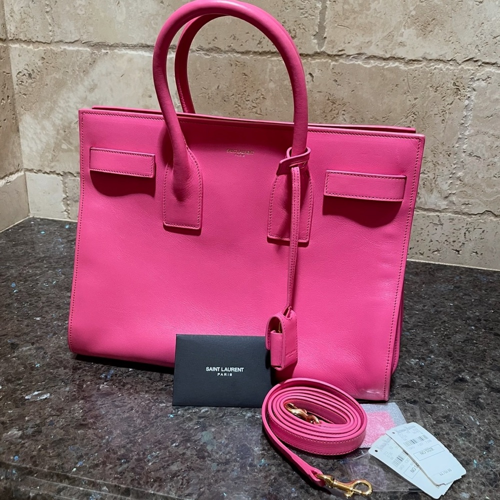 Saint Laurent Sac De Jour Nano Shoulder Hand Bag - Picture 3 of 16